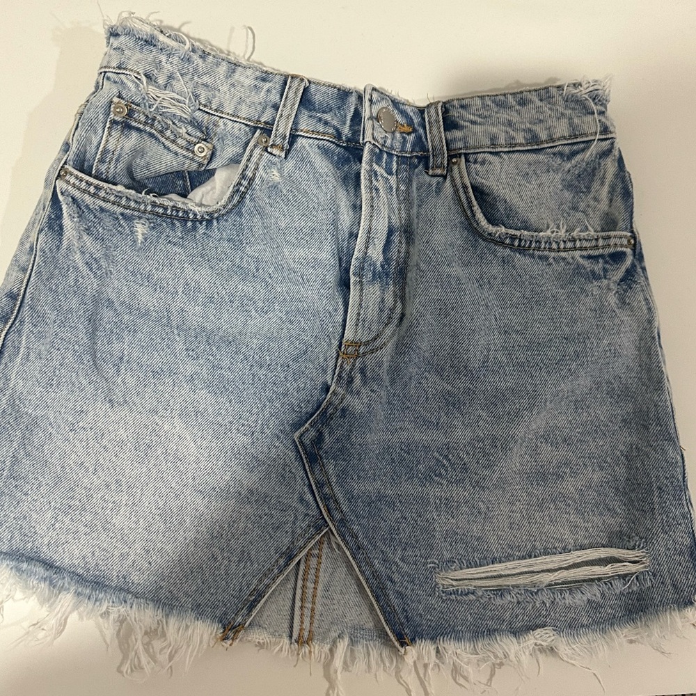 ZARA DENIM SKIRT